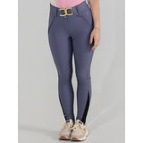 Dapplebay Sport Silicone Knee Patch Breeches-Purple Dusk