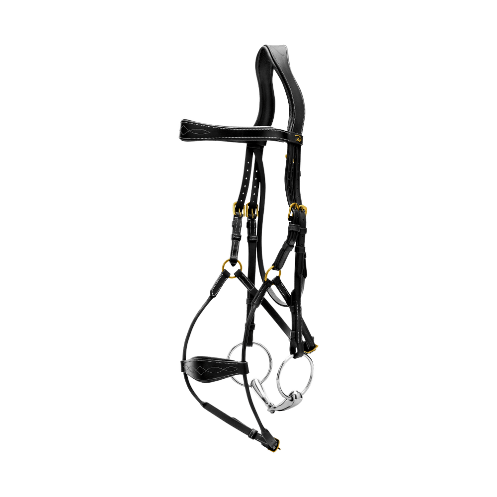 Dy'on Hybrid Noseband Bridle Leather