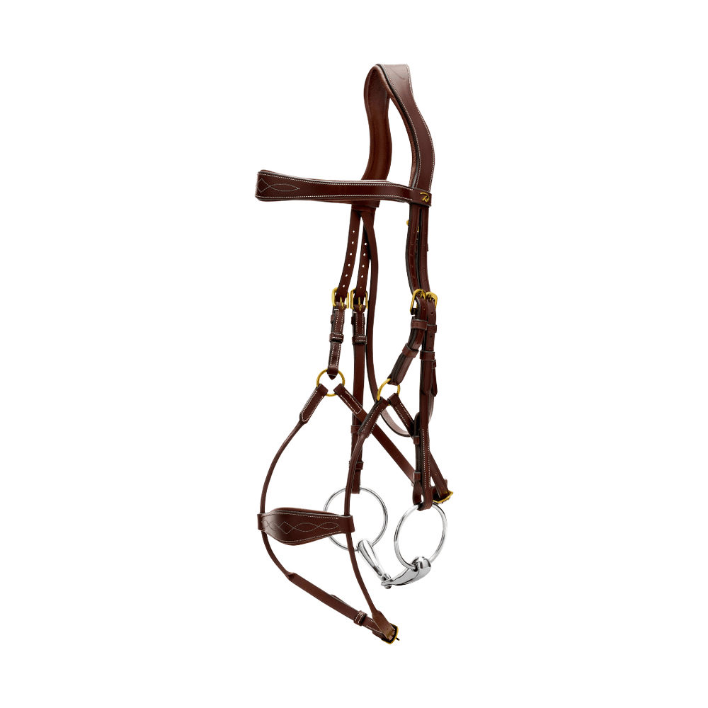 Dy'on Hybrid Noseband Bridle Leather
