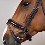 Dy'on Patent Large Crank Noseband Bridle With Flash