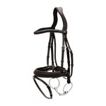 Dy'on Plaited Flash Noseband Pull Back Bridle Pony New English Collection