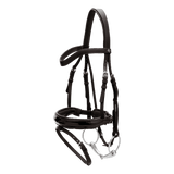 Dy'on Patent Large Crank Noseband Bridle With Flash