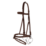 Dy'on Plaited Training Bridle Clip Cheekpieces