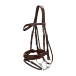 Dy'on Matte Large Crank Noseband Bridle With Flash