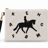 Tucker Tweed Dressage Large Beaded Pouch