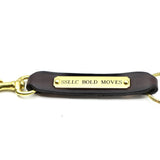 Leather Snap Key Chain
