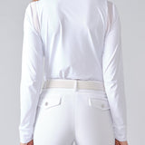 PS of Sweden Madison Long Sleeve Show Shirt - White