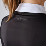 PS of Sweden Madison Long Sleeve Show Shirt - Black & White