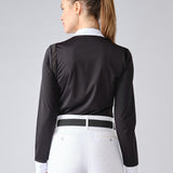 PS of Sweden Madison Long Sleeve Show Shirt - Black & White