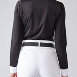 PS of Sweden Madison Long Sleeve Show Shirt - Black & White