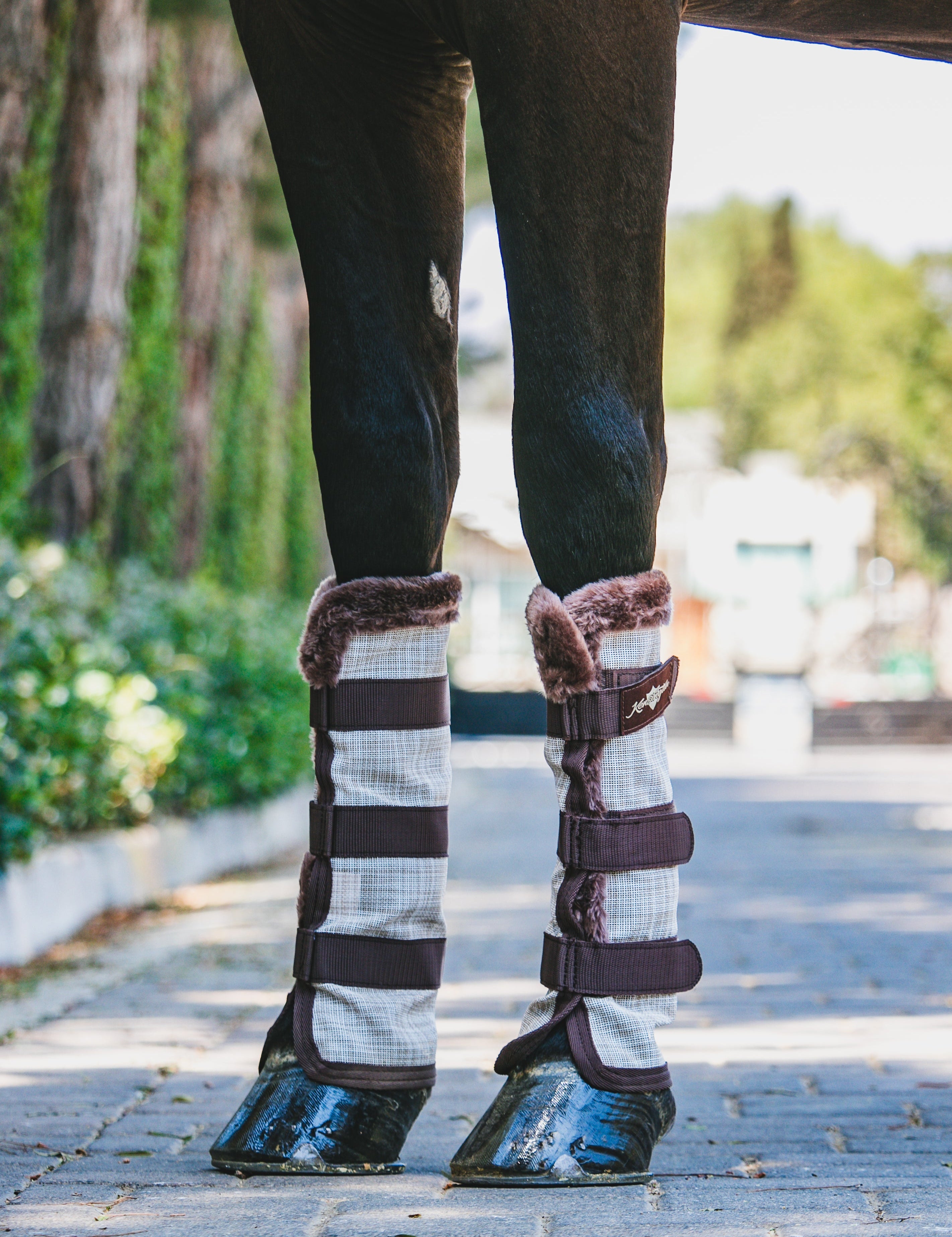 73% UV Draft Fly Boots with Fleece for Comfort - Kensington Protective Products - Equiluxe Tack