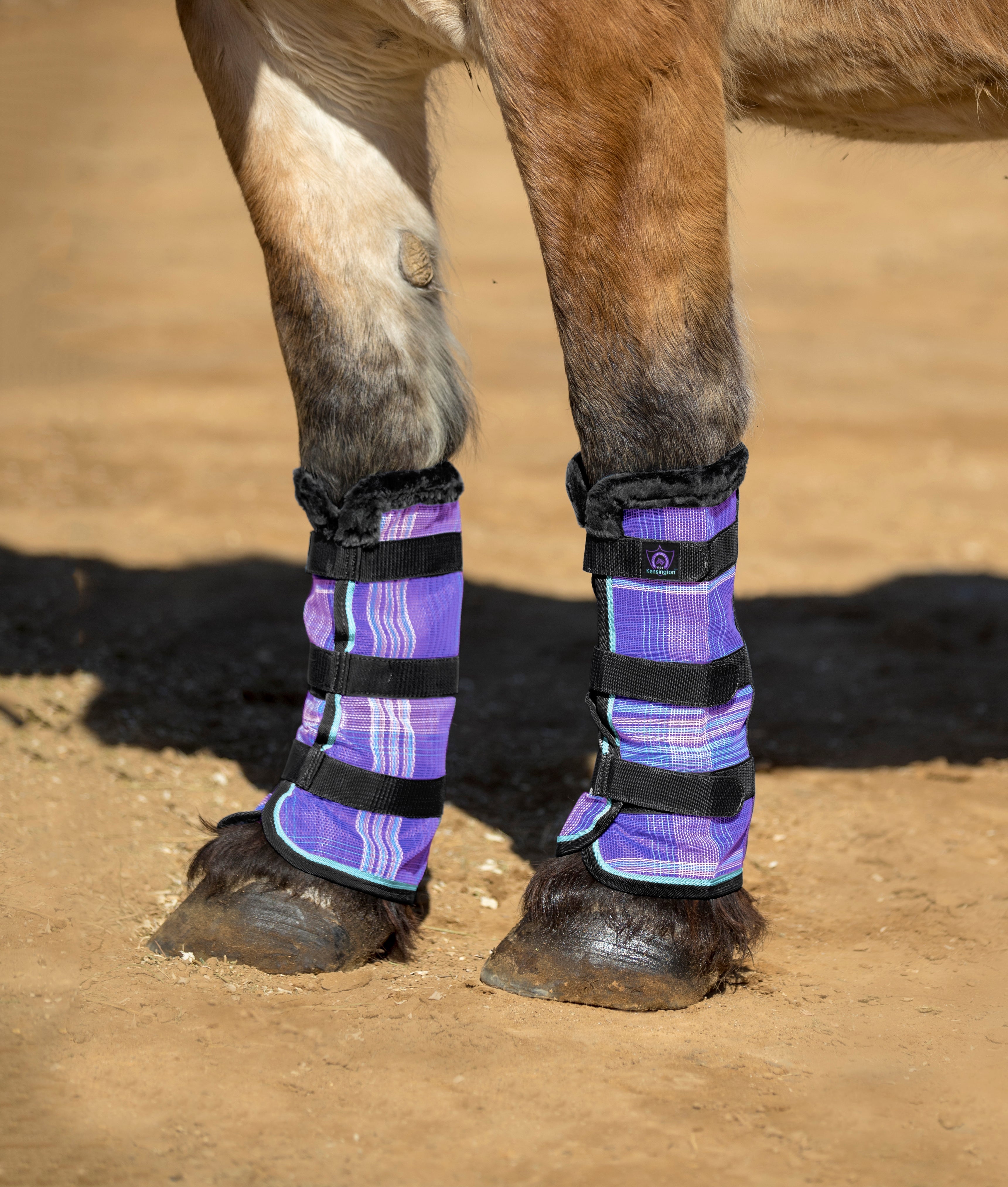 73% UV Draft Fly Boots with Fleece for Comfort - Kensington Protective Products - Equiluxe Tack