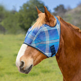 73% UV Draft Fly Mask with Web Trim - Open Ear Design with Forelock Freedom - Kensington Protective Products - Equiluxe Tack