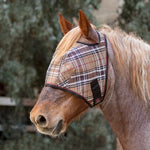 73% UV Draft Fly Mask with Web Trim - Open Ear Design with Forelock Freedom - Kensington Protective Products - Equiluxe Tack