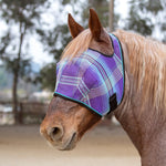 73% UV Draft Fly Mask with Web Trim - Open Ear Design with Forelock Freedom - Kensington Protective Products - Equiluxe Tack