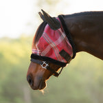 73% UV Fly Mask with Fleece - Soft Mesh Ears & Forelock Opening - Kensington Protective Products - Equiluxe Tack