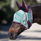 73% UV Fly Mask with Fleece - Soft Mesh Ears & Forelock Opening - Kensington Protective Products - Equiluxe Tack