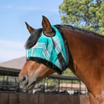 73% UV Fly Mask with Fleece Trim - Dual Ear Opening & Forelock Freedom - Kensington Protective Products - Equiluxe Tack