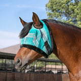 73% UV Fly Mask with Fleece Trim - Dual Ear Opening & Forelock Freedom - Kensington Protective Products - Equiluxe Tack