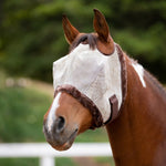 73% UV Fly Mask with Fleece Trim - Dual Ear Opening & Forelock Freedom - Kensington Protective Products - Equiluxe Tack