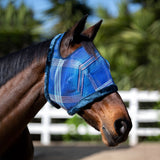 73% UV Fly Mask with Fleece Trim - Open Ear Design with Forelock Freedom - Kensington Protective Products - Equiluxe Tack