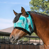 73% UV Fly Mask with Fleece Trim - Open Ear Design with Forelock Freedom - Kensington Protective Products - Equiluxe Tack