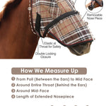 73% UV Fly Mask with Removable Nose - Kensington Protective Products - Equiluxe Tack