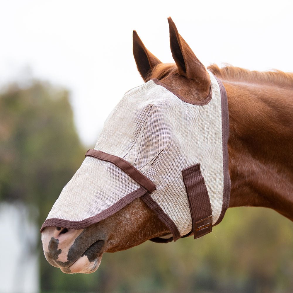 73% UV Fly Mask with Removable Nose - Kensington Protective Products - Equiluxe Tack