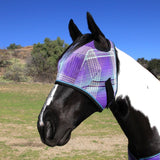 73% UV Fly Mask with Web Trim - Dual Ear Opening & Forelock Freedom - Kensington Protective Products - Equiluxe Tack