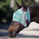 73% UV Fly Mask with Web Trim - Dual Ear Opening & Forelock Freedom - Kensington Protective Products - Equiluxe Tack