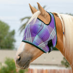 73% UV Fly Mask with Web Trim - Open Ear Design with Forelock Freedom - Kensington Protective Products - Equiluxe Tack