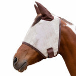 73% UV Fly Mask with Web Trim - Soft Mesh Ears & Forelock Opening  - Kensington Protective Products - Equiluxe Tack