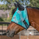 73% UV Fly Mask with Web Trim - Soft Mesh Ears & Forelock Opening  - Kensington Protective Products - Equiluxe Tack