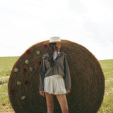 CRINIĒRE Marie Rain Coat | Dove