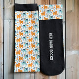Red Barn Socks Udderly Cute