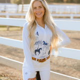 Deinhardt Designs Long Sleeve Capriole Competition Shirt - ELOISE