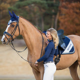 Blue Astra Saddle Pad Set
