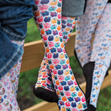 Red Barn Socks Piggy Party - Petite