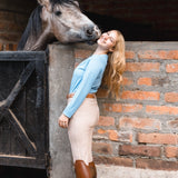 Hannah Childs Janelle Long Sleeve Mesh Tee