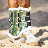 Green Lily Saddle Pad Set