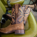 Ariat Women's Odessa StretchFit Western Boot, Fateful Brown