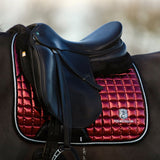 Electric Red Saddle Pad Set