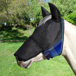 90% UV Fly Mask CatchMask UViator - Soft Mesh Ears, Removable Nose & Forelock Opening - Kensington Protective Products - Equiluxe Tack