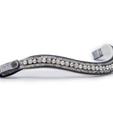 The Marie Antoinette Black Leather Snaffle Bridle