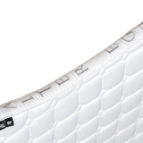 Halter Ego Satin Classic Dressage Saddle Pad - White