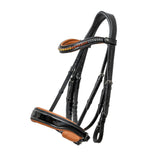 Halter Ego The Tuscany Black Patent Leather Double Bridle