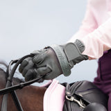 Equisk SteadyHands Riding Gloves - GREY