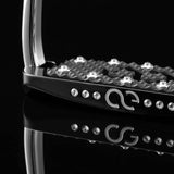 American Equus Limited Edition English Hunter EQ Slim Fillis 7 Crystal Stirrups