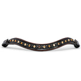 Halter Ego The Aachen Rolled Black Patent Leather Snaffle Bridle