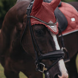 Equestrian Stockholm Ear Bonnet Amber Rose